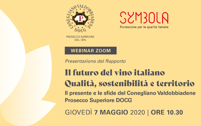 Fondazione Symbola e Consorzio di Tutela Conegliano Valdobbiadene Prosecco Superiore DOCG presentano il report: “Il futuro del vino italiano. Qualità, Sostenibilità e territorio”